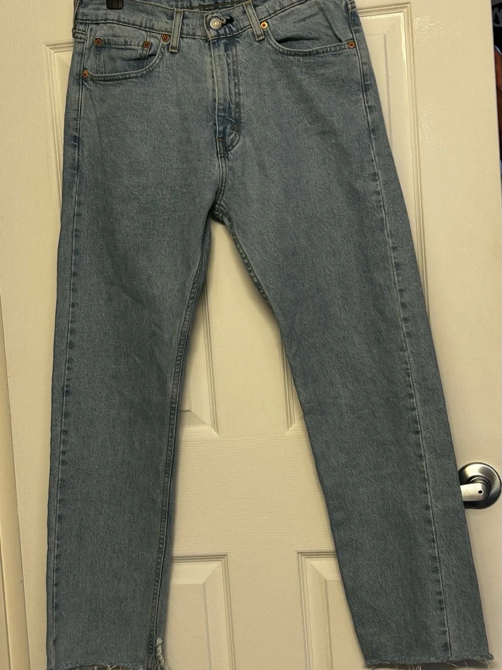 Men's Levi Light Blue Straight-Leg Jeans